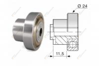 Ролик закрытый под болт с юбкой 11,5 TOP LINE Autocar 53969 А Ролик закрытый под болт с юбкой 11,5 TOP LINE Autocar 53969 А
