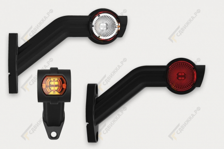 Фонарь трехфункциональный LED левый на косой ножкеFT140L