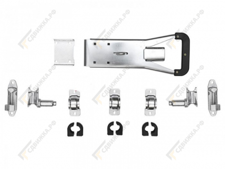 Замок штанговый d 22 с рукояткой push малый 9000