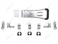 Замок штанговый d 22 с рукояткой push малый 9000