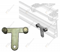 Ролик для стойки 38048420 d.24