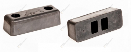 Буфер (отбойник) резиновый, размеры: 140х50х40 1994