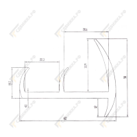 Уплотнитель 60мм 704