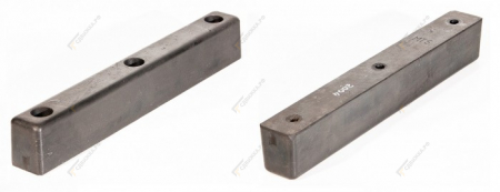 Буфер (отбойник) резиновый, размеры: 400х52х60 2004