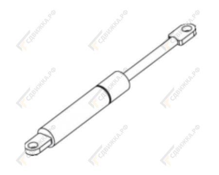 Амортизатор крыши 156мм Sesam 600N 130250600