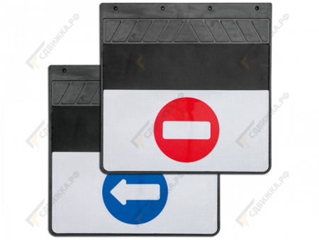 Брызговик (фартук колесной арки) Стрелка/Кирпич 400х400мм 1108/1