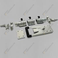 Замок штанговый d 22 с рукояткой push 9006