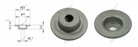 Фиксатор тента сдвижной крыши 633951 ТСТ