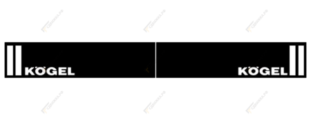 Брызговик 1140*375*5 мм (комп.2шт) Когел 1412