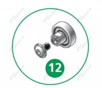 Ролик+винт Edscha 38072780/1016741