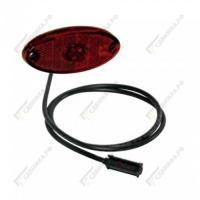 Фонарь габаритный красный Aspoeck Flatpoint ll кабель 3,5м 316404124