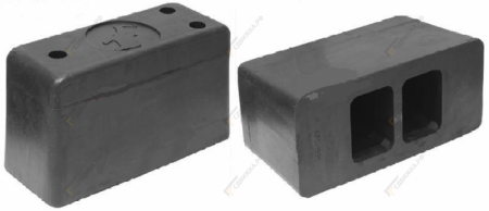 Буфер (отбойник) СЛОН резиновый, размеры: 250х105х133 Schmitz 750929  1991