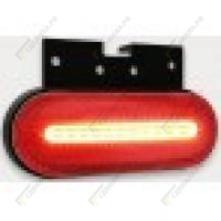 Фонарь габаритный красный со с/отр. + кронштейн FT070CK