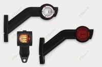 Фонарь трехфункциональный LED левый на косой ножкеFT140L