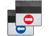 Брызговик (фартук колесной арки) Стрелка/Кирпич 400х400мм 1108/1