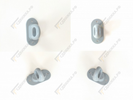 Скоба поворотная пластиковая